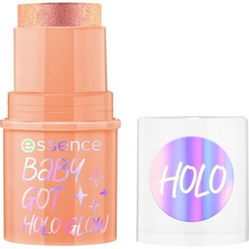 Essence Cosmetics Baby Got Holo Glow Highlighter Stick Illuminateur, Résultat Instantané, Luminescent, Chatoyant, Holographiq