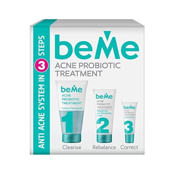 beMe Système anti-fuite en 3 étapes avec pack probiotiques