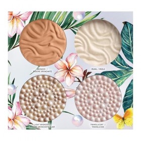 Physicians Formula All Star Quad Palette, Palette de Maquillage avec Poudre Bronzante, Enlumineur et Poudre pour le Visage, A