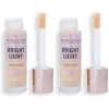 Revolution Bright Light Face Glow, Lueur Éclatante pour le Visage, Teint Lumineux, Lueur Légère Lot de 2 