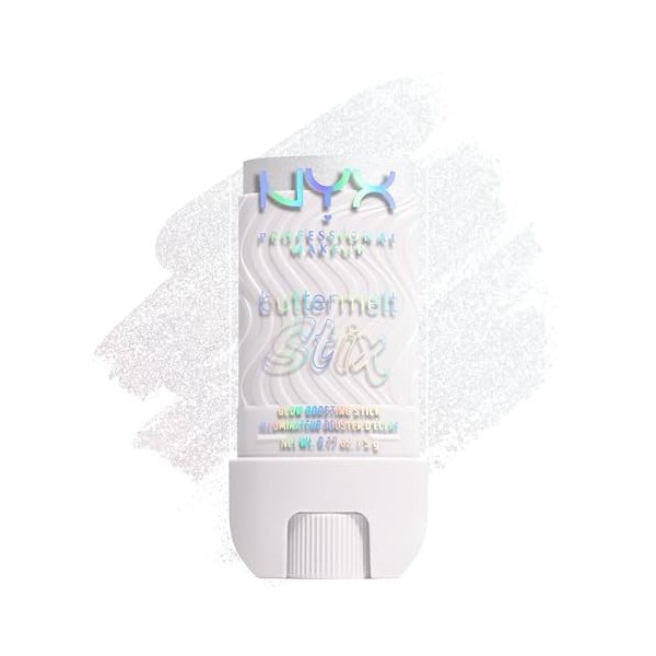 NYX Professional Makeup Buttermelt Highlighter Stix - Stick onctueux - Effet glowy - Texture ultra-fondante - Tenue 8H - Fini