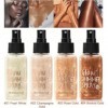 Huile Pailletée pour le Corps, Body Shimmer Oil, Illuminateur De Teint, Surligneur Liquide Imperméable Non Grasse, Highlighte
