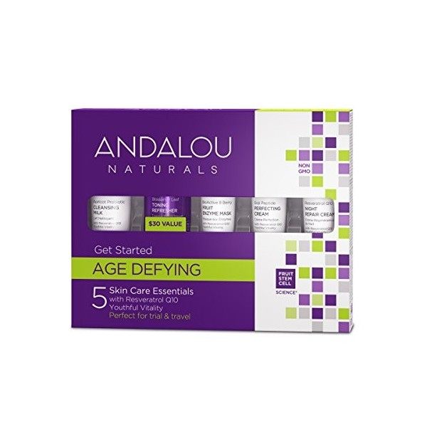 Andalou Kit anti-âge 5 pièces