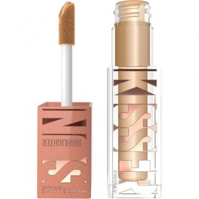 Maybelline New-York - Highlighter Liquide 3-En-1 - Effet Bonne Mine & Glow Immédiat - Maquillage Glowy - SUNKISSER - Teinte :