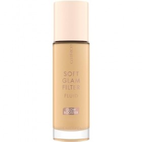 Catrice Soft Glam - Lot de 3 filtres liquides - Base n° 020 - Nude - Nourrissant, naturel, brillant, radieux, végétalien, san