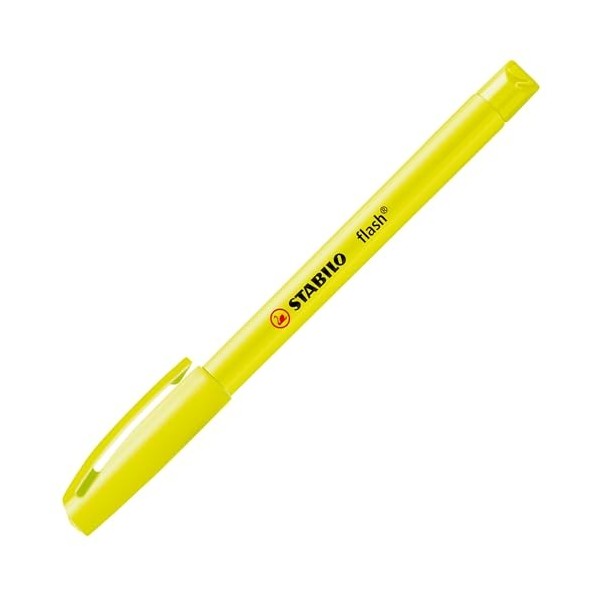 STABILO flash - Surligneur - Pochette x 4 surligneurs fluo - Coloris assortis Lot de 2 