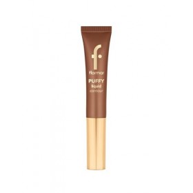 Flormar Puffy Liquid Contour 002 Hot Chocolate – Contour liquide modulable avec applicateur éponge, fini naturellement lumine