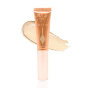 GlamUp Paris - Beauty Light - Highlighter Liquide - Illuminateur - Texture Crémeuse - Coussin Applicateur Éponge - Maquillag