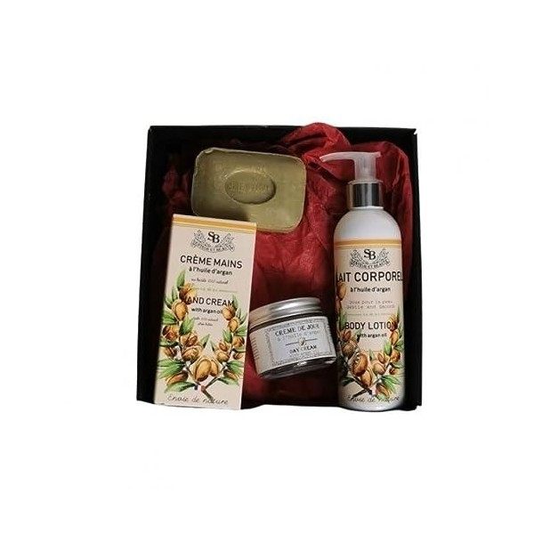 Coffret cadeau huile dargan- Tout pour le corps et le visage. Anti âge, anti vergetures, hydratant, anti-acné. Idéal pour of