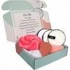 Coffret Cadeau Femme Soin Beauté Spa avec Message Personnalisé pour Offrir, Set de Démaquillage 7 produits Original et Utile,