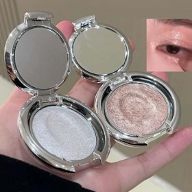KARLOR Highlighter Palette de maquillage pour le visage - Poudre à paillettes - Brillance - Diamant - Maquillage brillant - B