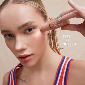 3INA MAKEUP - The No - Rules 312 - roseaux Acide Hyaluronique pour Yeux Lèvres et Joues -Fini Naturel et Lumineux - Vegan - C