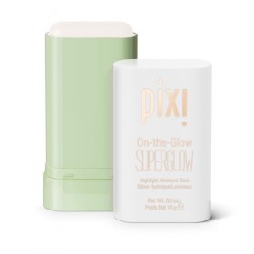 Pixi Beauty On-the-Glow SuperGlow | Teinte: IcePearl | Enlumineur Hydratant en Stick pour Joues et Arcades Sourcilières | Mul