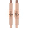 Catrice | Magic Shaper Contour & Glow Stick | Contour mat 2 en 1 et surligneur scintillant | Maquillage façonnant et éclairci
