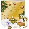 BRUBAKER Cosmetics - Calendrier de lAvent/Noël 2023 - Contient 24 Produits de Bain & Beauté - Coffret XXL de Bien-être - Idé