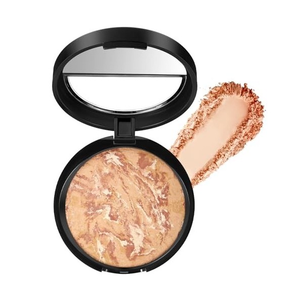 BUTBU Poudre de maquillage 2 en 1, coussin de soin anti-âge, imperméable et matifiant, à haute opacité, fond de teint hydrata