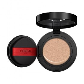 LOréal Paris - Fond de Teint Cushion 24H Air Wear - Haute Couvrance Indétectable - Sans Transfert - Tous Types de Peau - Tei
