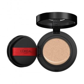 LOréal Paris - Fond de Teint Cushion 24H Air Wear - Haute Couvrance Indétectable - Sans Transfert - Tous Types de Peau - Tei