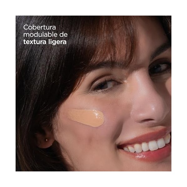 ISDIN Coverage 3.0 Sand SPF 50+ 30 g | Fond de Teint à Très Haute Protection Solaire | Non Comédogène | Convient à Tous les