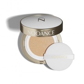 NOOANCE - Fond de Teint Soin Teinté Cushion Cream Porcelaine - Hydratation 72h & Teint Parfait Effet Peau Nue - Fini Lumineux