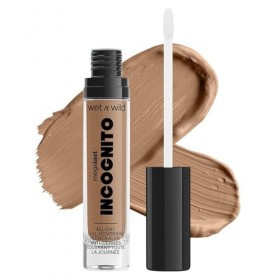 Wet n Wild Megalast Incognito Full-Coverage Concealer, Anti-Cernes Liquide Couvrant Mat Longue Tenue, Correcteur Cernes et Im