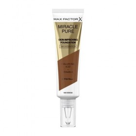 Max Factor Miracle Pure Skin Improving Fond de teint améliorant la peau avec SPF - Couleur 100 Cocoa - 33 g 1 pièce 