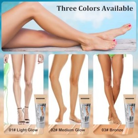 Maquillage pour Jambes Imperméable, Crème de Recouvrement, Fond de Teint Perfecteur de la Peau, Sans Transfert, Couverture Ja