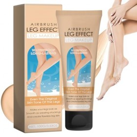 Maquillage des Jambes Imperméable Sans Transfert, Lotion de Maquillage Pour Les Jambes, Fond De Teint Essence, Maquillage Cor