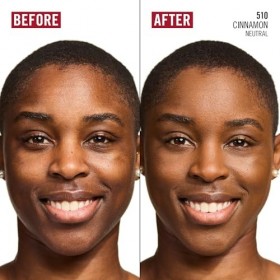 Rimmel London Kind & Free BLUR IT OUT Teint Matifiant,510 Warm Cinnamon, Contrôle de la brillance toute la journée, Maquillag