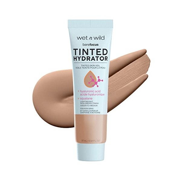 Wet n Wild Bare Focus Hydratateur teinté pour peau Teinté Beige moyen profond