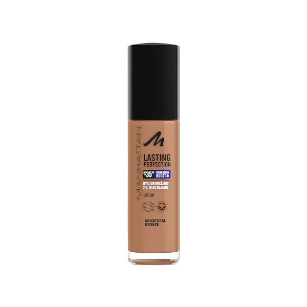 Manhattan Lasting Perfection 35 HR Fond de teint liquide ultra longue durée Fb. 68 Natural Bronze