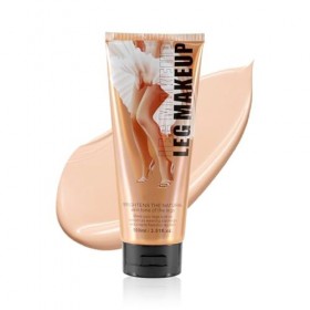 Boobeen Crème de Maquillage Imperméable pour les Jambes, Correcteur Corporel Sans Transfert, Longue Tenue 24 Heures et Facile