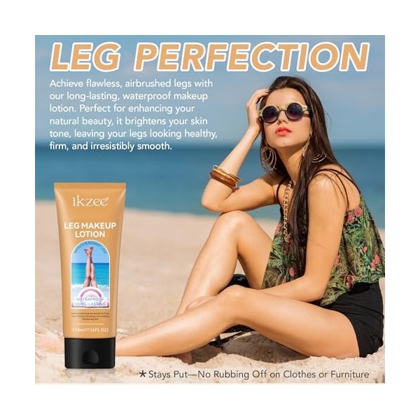 Maquillage Des Jambes, Flawless Body Concealer Cream Waterproof Crème Pour Les Jambes, Correcteur Pour Les Cicatrices De Tato