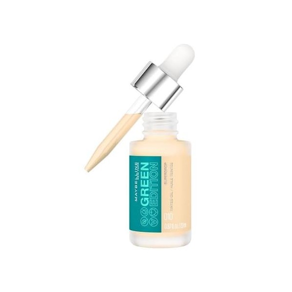 Maybelline New-York - Fond de Teint Huile Teintée Visage - Enrichie en Huile de Jojoba & de Marula - Pour Tous Types de Peaux