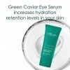 SkinChemists Youth - Sérum pour les Yeux au Caviar Vert - Soin anti-âge pour Peaux Normales à Sèches - 15ml