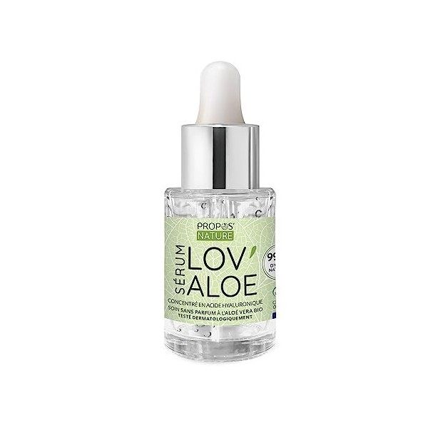 Sérum Bio - Aloé Vera et Acide Hyaluronique 3% - Anti-âge - 30ml - ProposNature