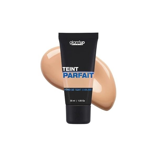 Fond de teint Glam Up Zero Defaut - 25ml Miel Doré N°3 Lot de 2