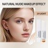 Bâton de fond de teint 2 en 1 à changement de couleur, stick anti-cernes léger et longue durée avec un pouvoir couvrant compl