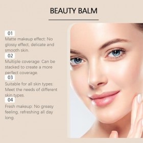 Stick De Fond Hydratant Et Nourrissant - Fond De Teint Léger, Correcteur Parfait, Multi-usage Pour Visage, Contour Et éclat N