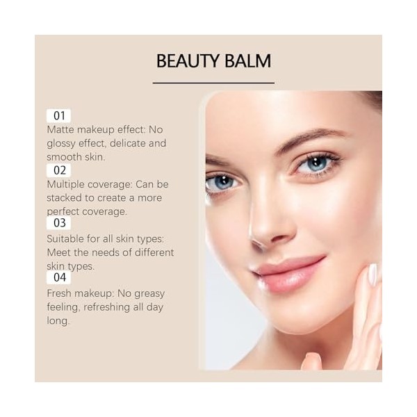 Stick De Fond Hydratant Et Nourrissant - Fond De Teint Léger, Correcteur Parfait, Multi-usage Pour Visage, Contour Et éclat N