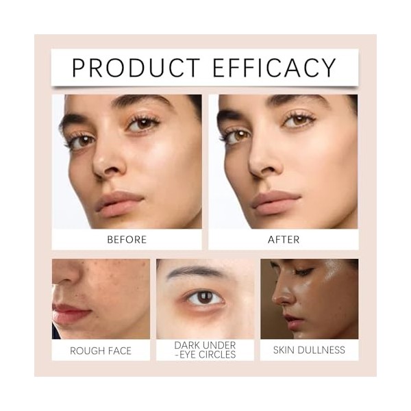 Bâton de fond de teint mat, avec transitions douces, pour un maquillage du visage impeccable blé 