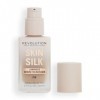 Makeup Revolution, Skin Silk Serum Foundation, Light to Medium Coverage, Contains Hyaluronic Acid, F10, 23ml