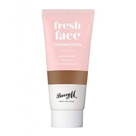 Barry M Cosmetics Fresh Face Fond de teint liquide léger infusé à lacide hyaluronique et à la vitamine C Teinte 15