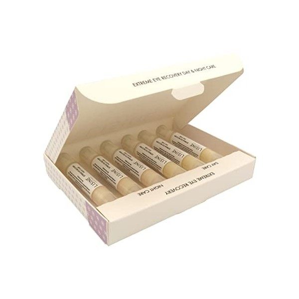 Coffret Contour des Yeux Extreme Eye Recovery Day & Night Care 6x4 ml - Soin Gel contre les Cernes, les Rides et les Ridules 