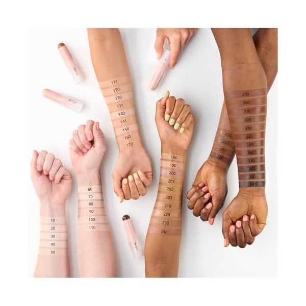 essence FOUNDATION stick fond de teint en stick, protecteur, couvrant, effet voilé, naturel 10g Lot de 2