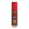 Rimmel London Lasting Finish 35 Hour, 607 Mahogany, fond de teint, longue tenue, hydratant, formule vegan, couvrance totale, 