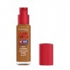 Rimmel London Lasting Finish 35 Hour, 606 Sienna, fond de teint, longue tenue, hydratant, formule vegan, couvrance totale, 30