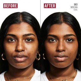 Rimmel London Kind & Free BLUR IT OUT Teint Matifiant,503 Mocha, Contrôle de la brillance toute la journée, Maquillage léger 