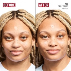 Rimmel London Kind & Free GLOW IT UP Teint Hydratant, 203 True Beige, Apaise les peaux sensibles, Effet bonne mine, Hydratati