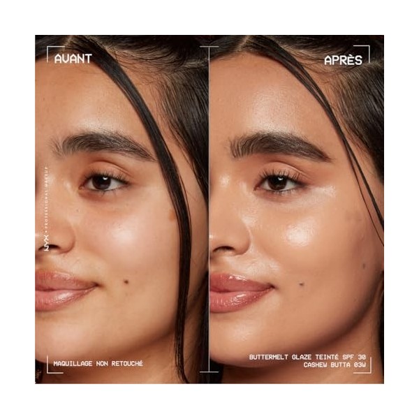 NYX Professional Makeup - Fond de Teint Hydratant SPF30 - Tenue Longue Durée Jusquà 12h - 93% dIngrédients Soin - Formule V